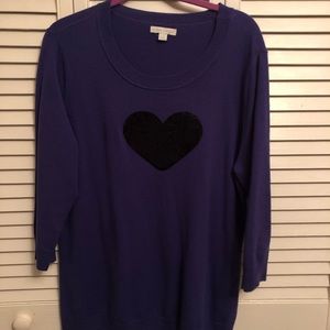 New York & Co. three quarter sleeve sweater